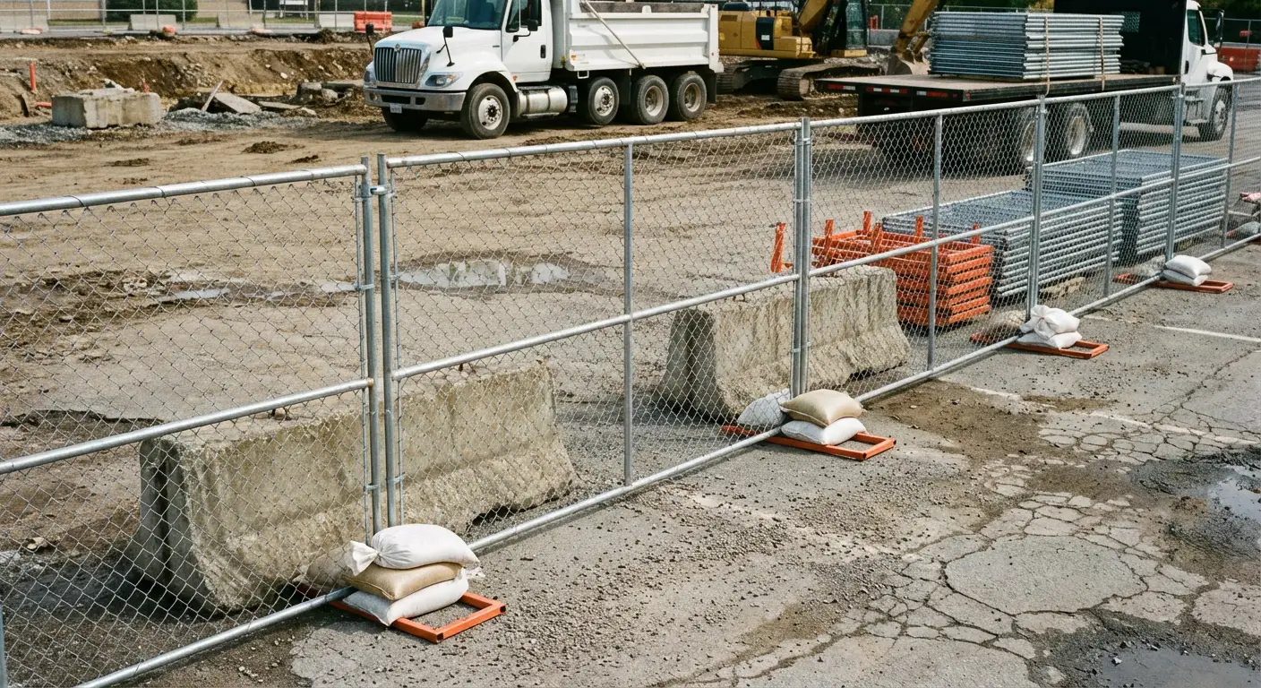 Modular Chain Link Panels in Levittown, NY