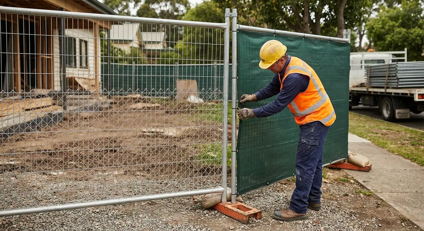Levittown residential fencing project
