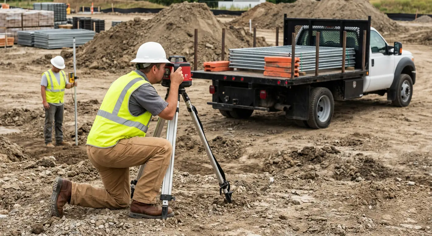 Commercial site risk assessment and fencing inspection in Levittown, NY