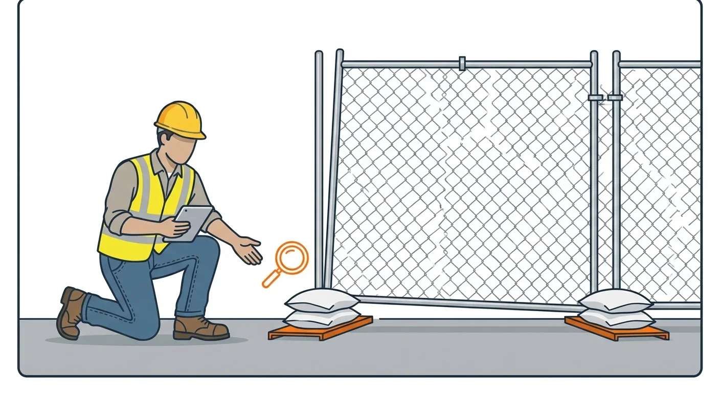 Diagram showing causes of temporary fence instability in Levittown, NY